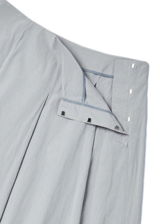 PLEATS SKIRT -GREY