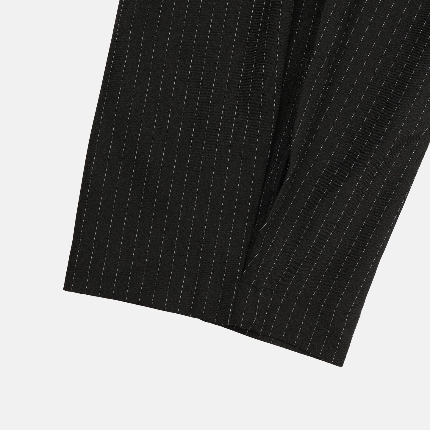 MAGNOLIA pinstripe suit setup - full set flat lay, both colors
