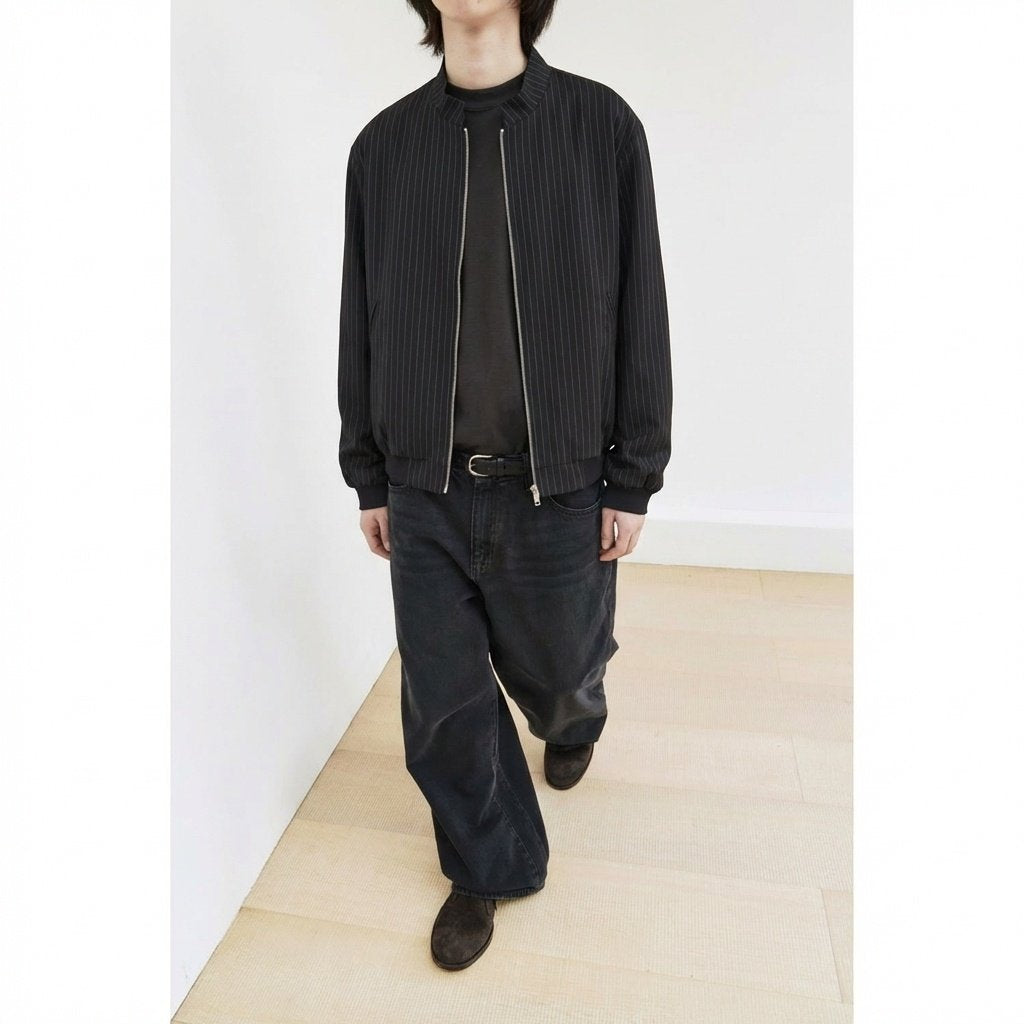 Steel ST Blouson - worn front 1