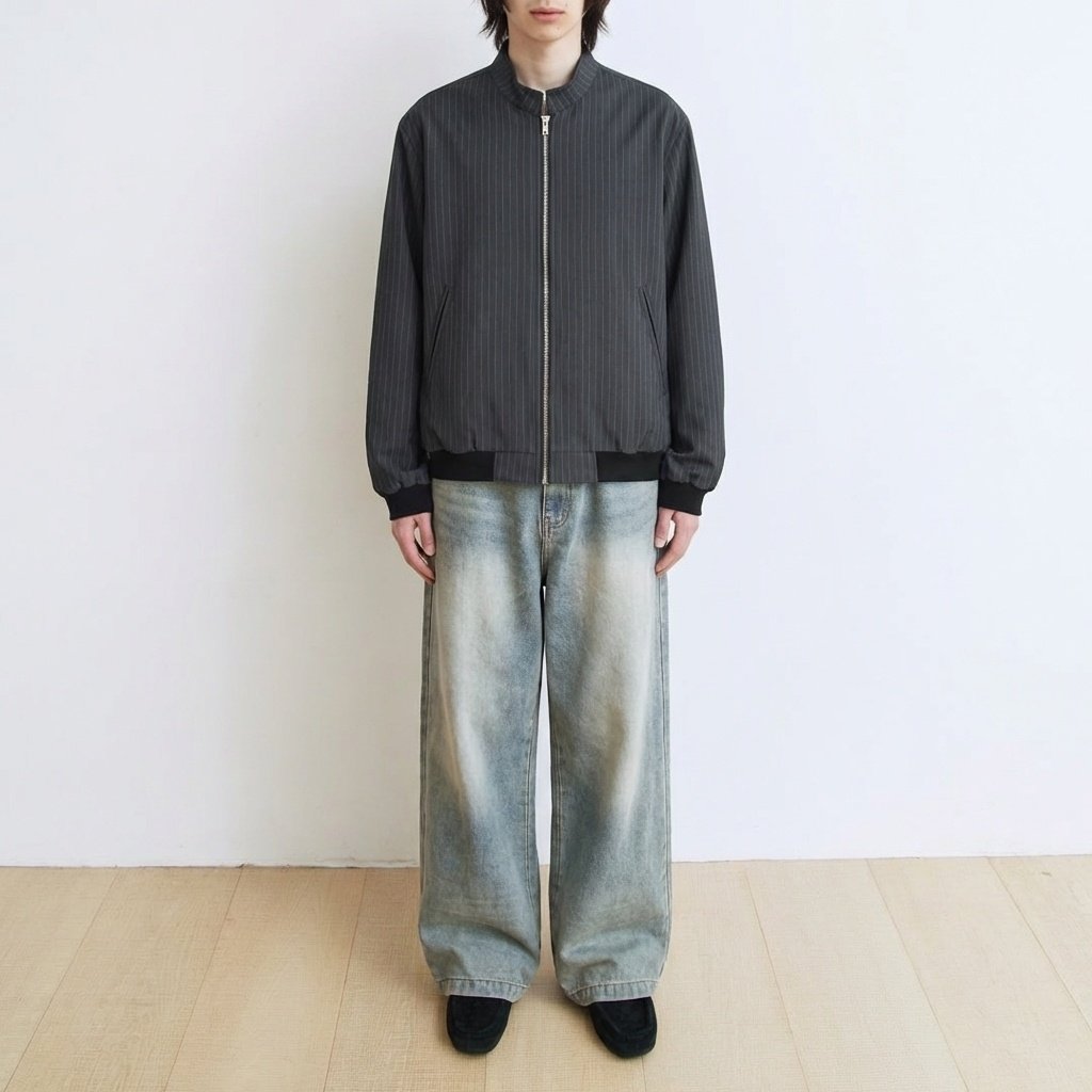Steel ST Blouson - worn detail 1