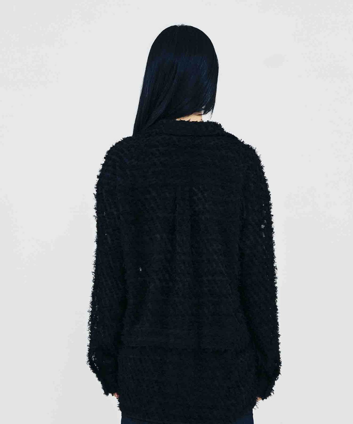 TASSEL FLY SHIRT_BLACK