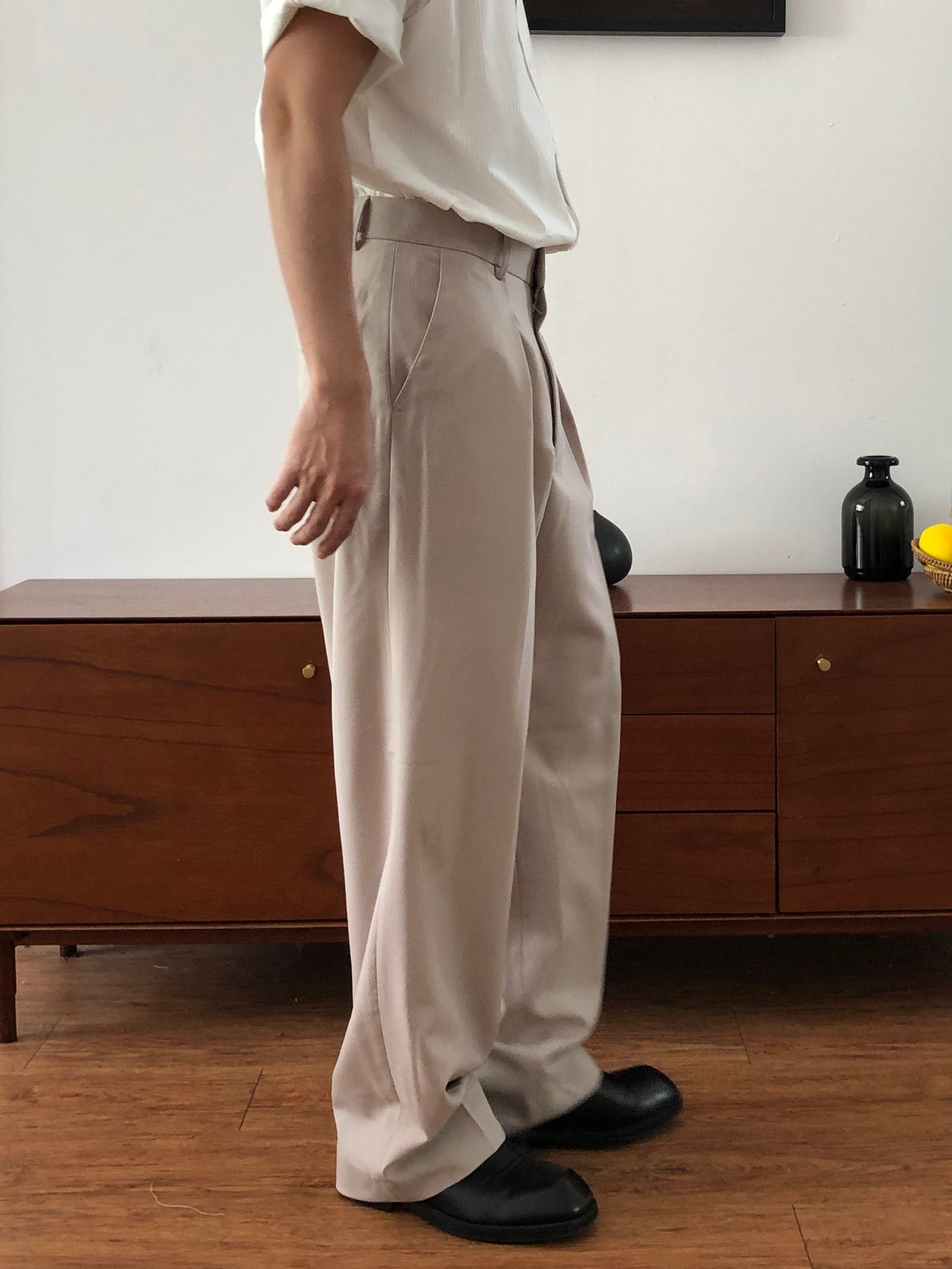 Tono Wide Slacks - on model 11