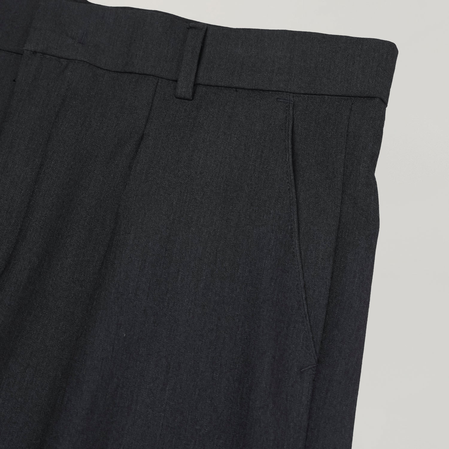Tono Wide Slacks - waistband detail