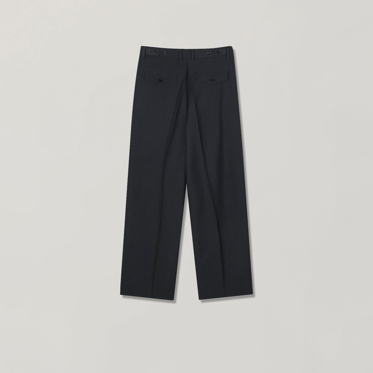 Tono Wide Slacks - back flat