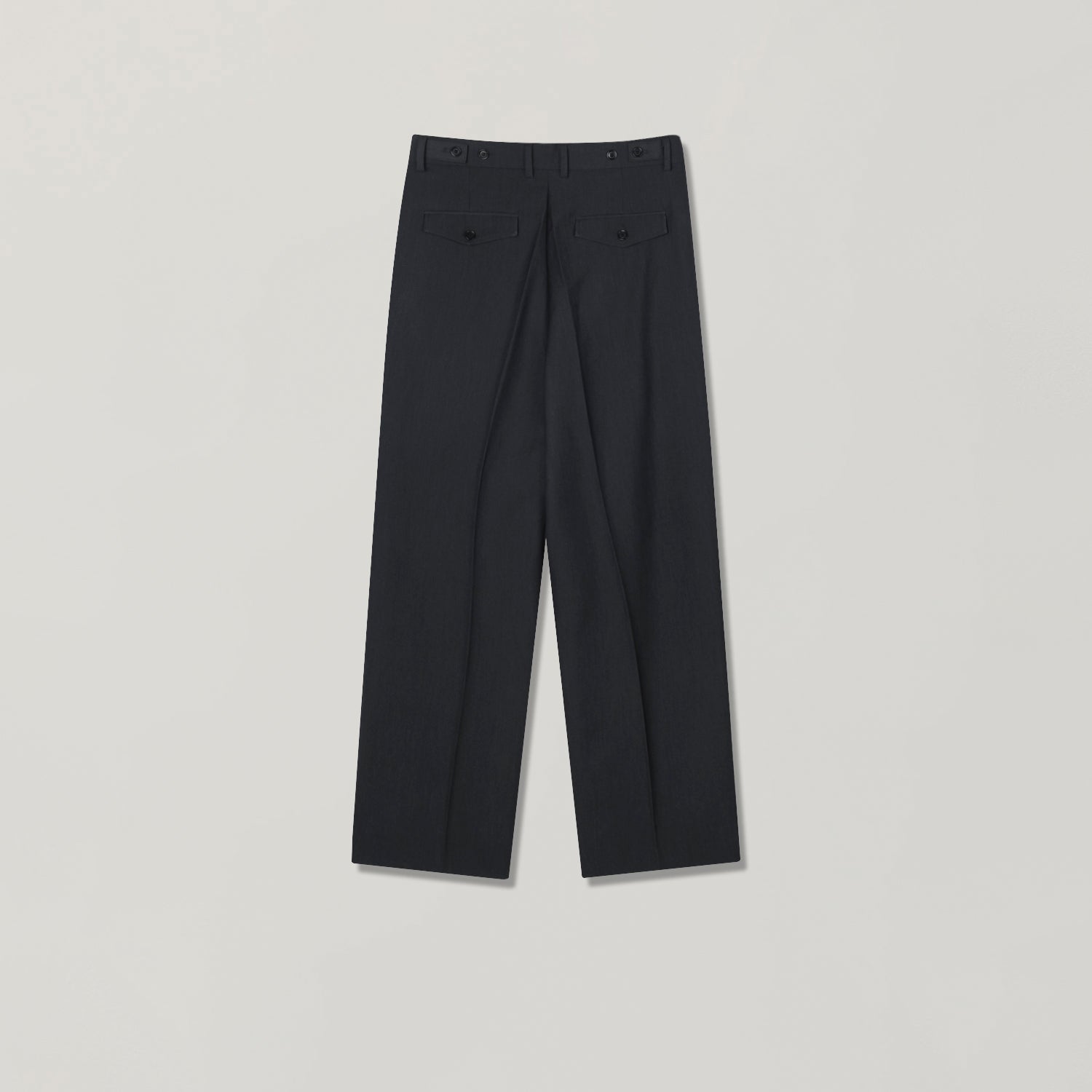 Tono Wide Slacks - back flat