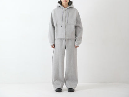 Trap Hood Zip-up - worn front