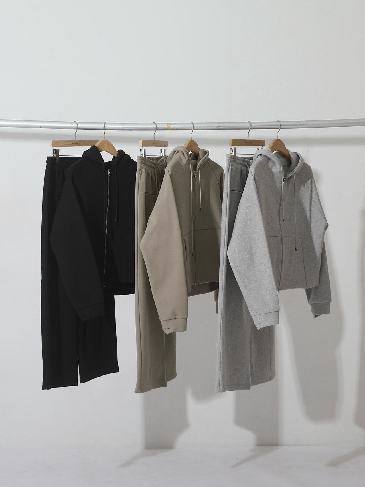 Trap Hood Zip-up - worn detail