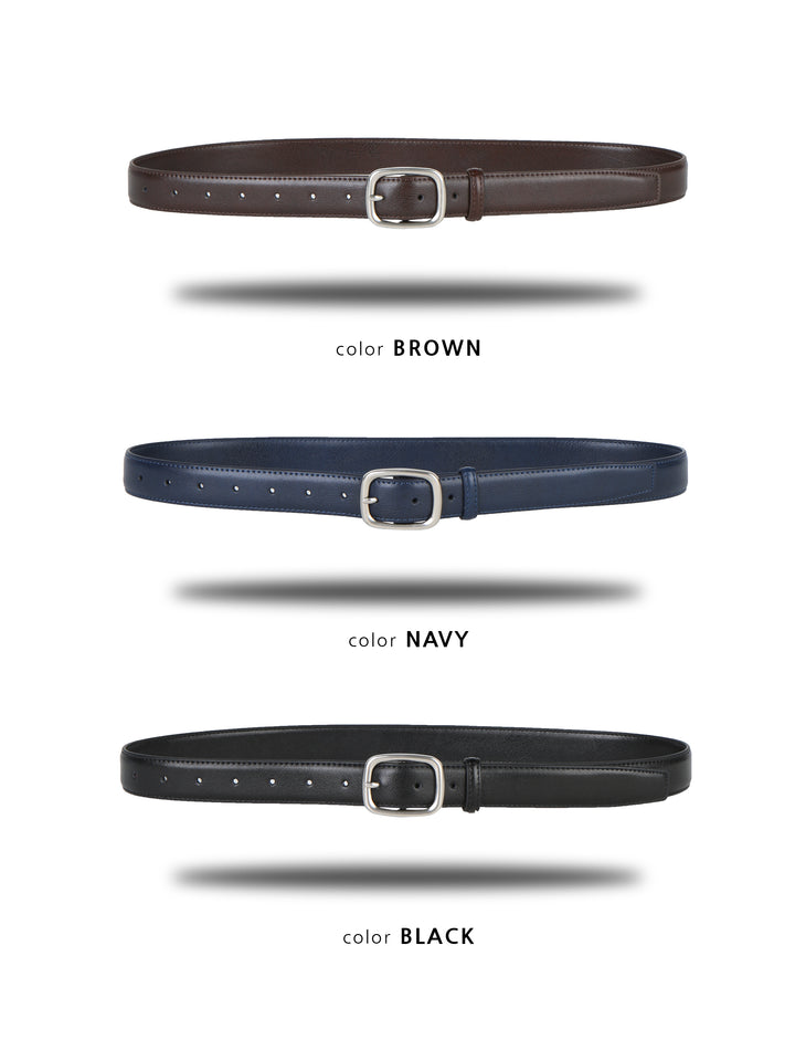 Oval Buckle Belt