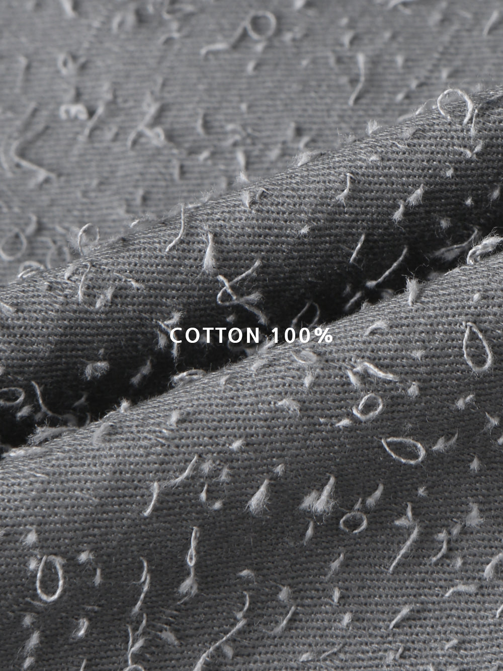 VOID Crinkle Textured Cropped Shirt cotton 100%