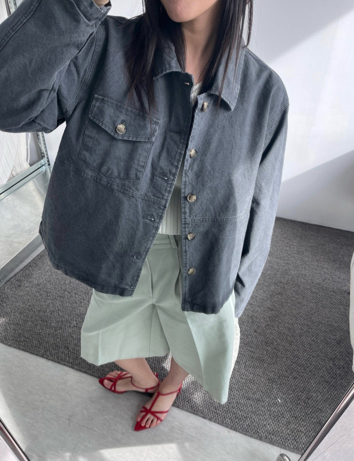 Washed Field Jacket