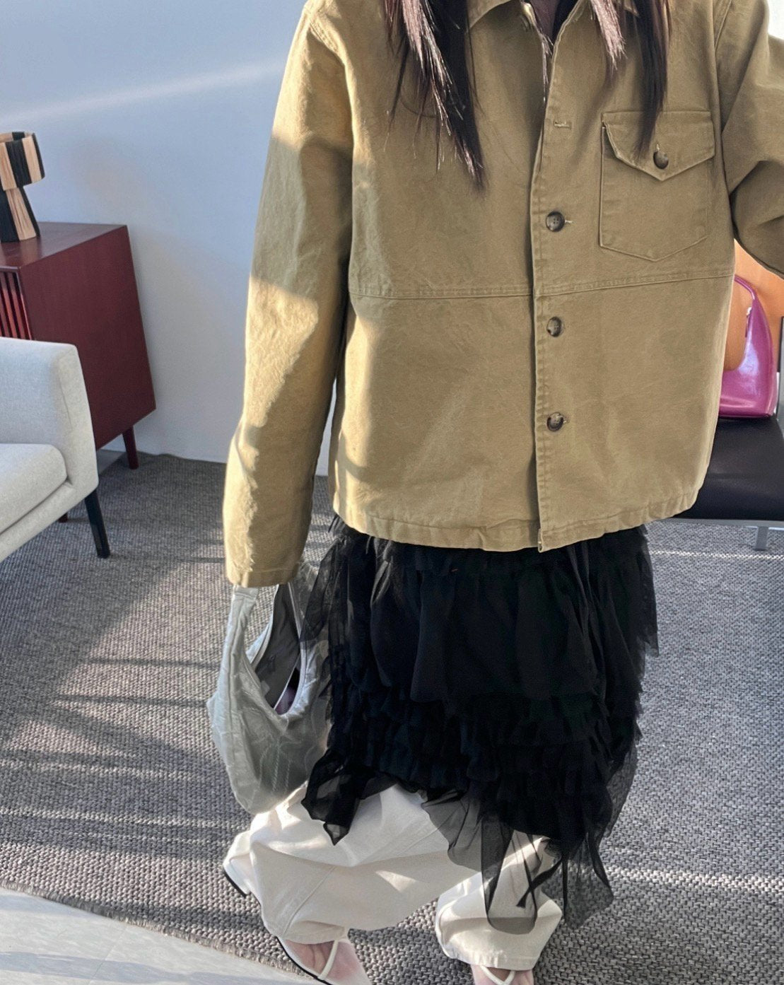Washed Field Jacket