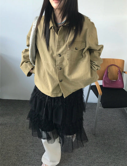 Washed Field Jacket
