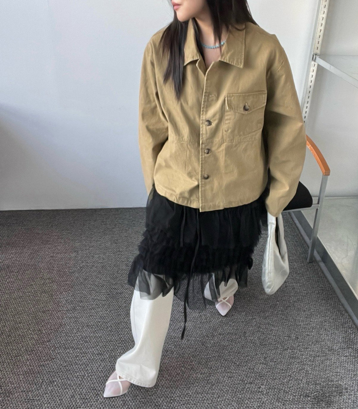 Washed Field Jacket