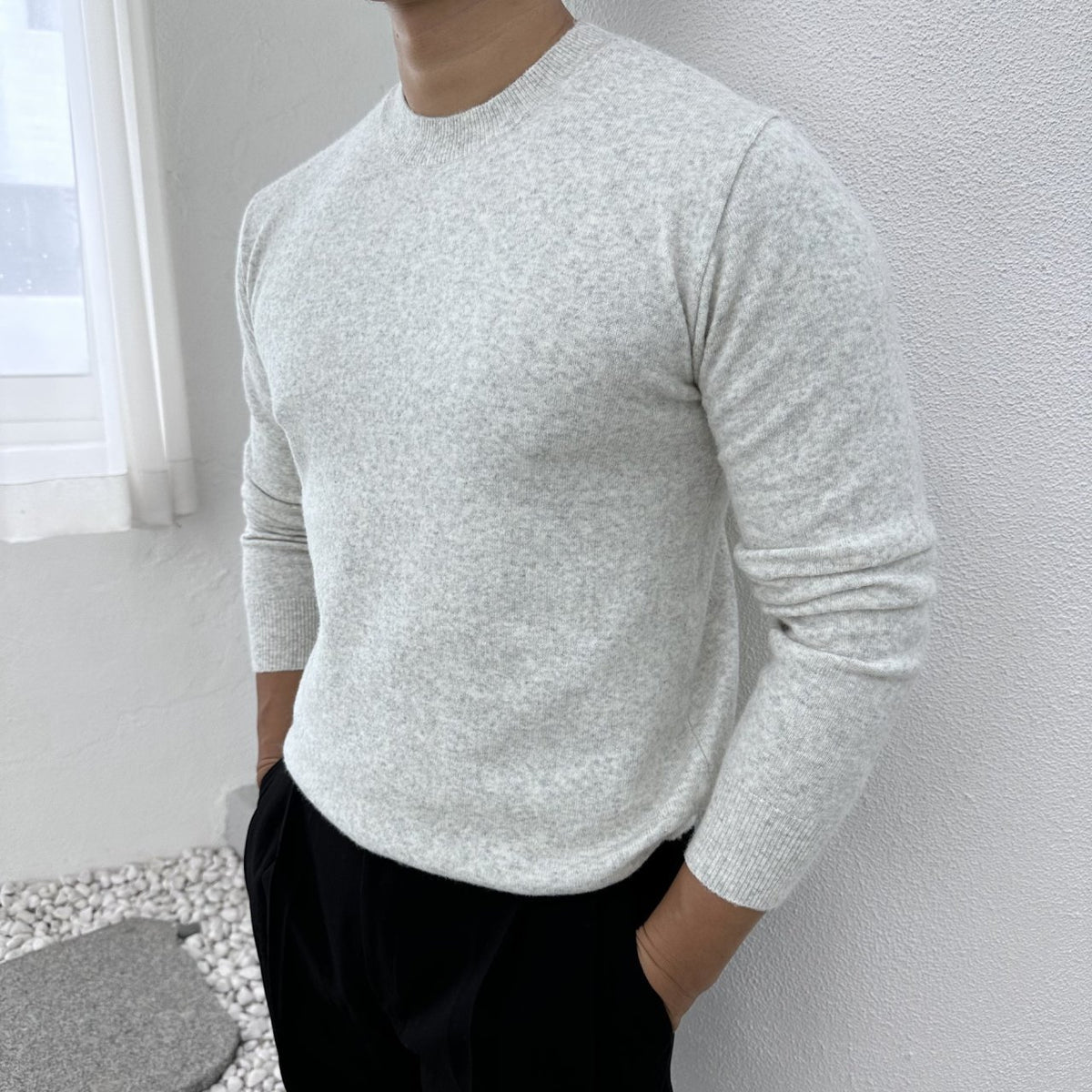 WHITE MELANGE