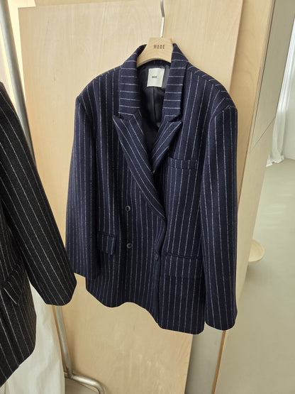 A MA:DE ウールピンコート ネイビーの単品