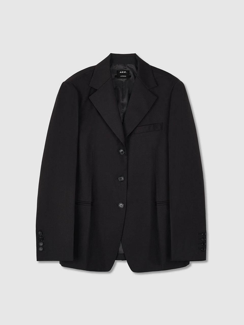 アリク 韓国新鋭ブランド ジャケット ディテール画像