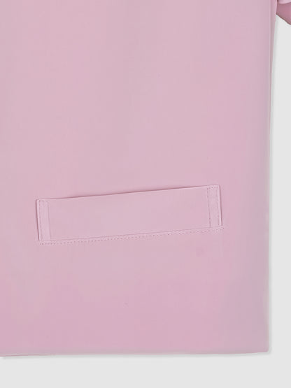 WooStore arik オカブ フェイクレザージャケット ピンク コーデ