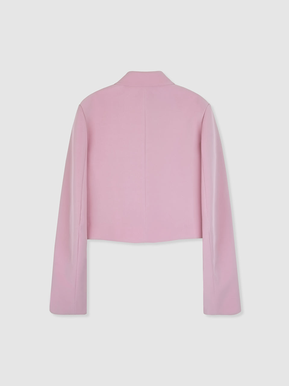 arik フェイクレザー ミニマルジャケット 韓国 レディース