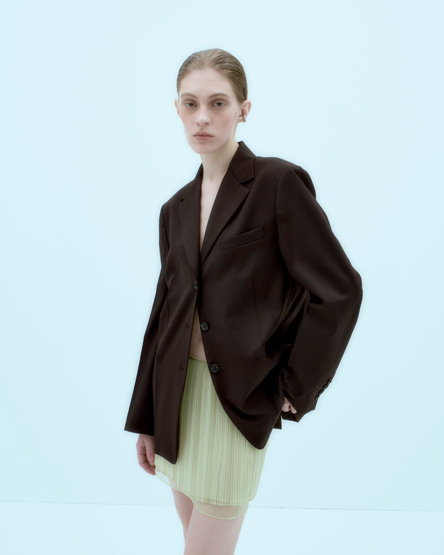 ARIK アリク シングルジャケット 韓国ブランド ミニマルデザイン