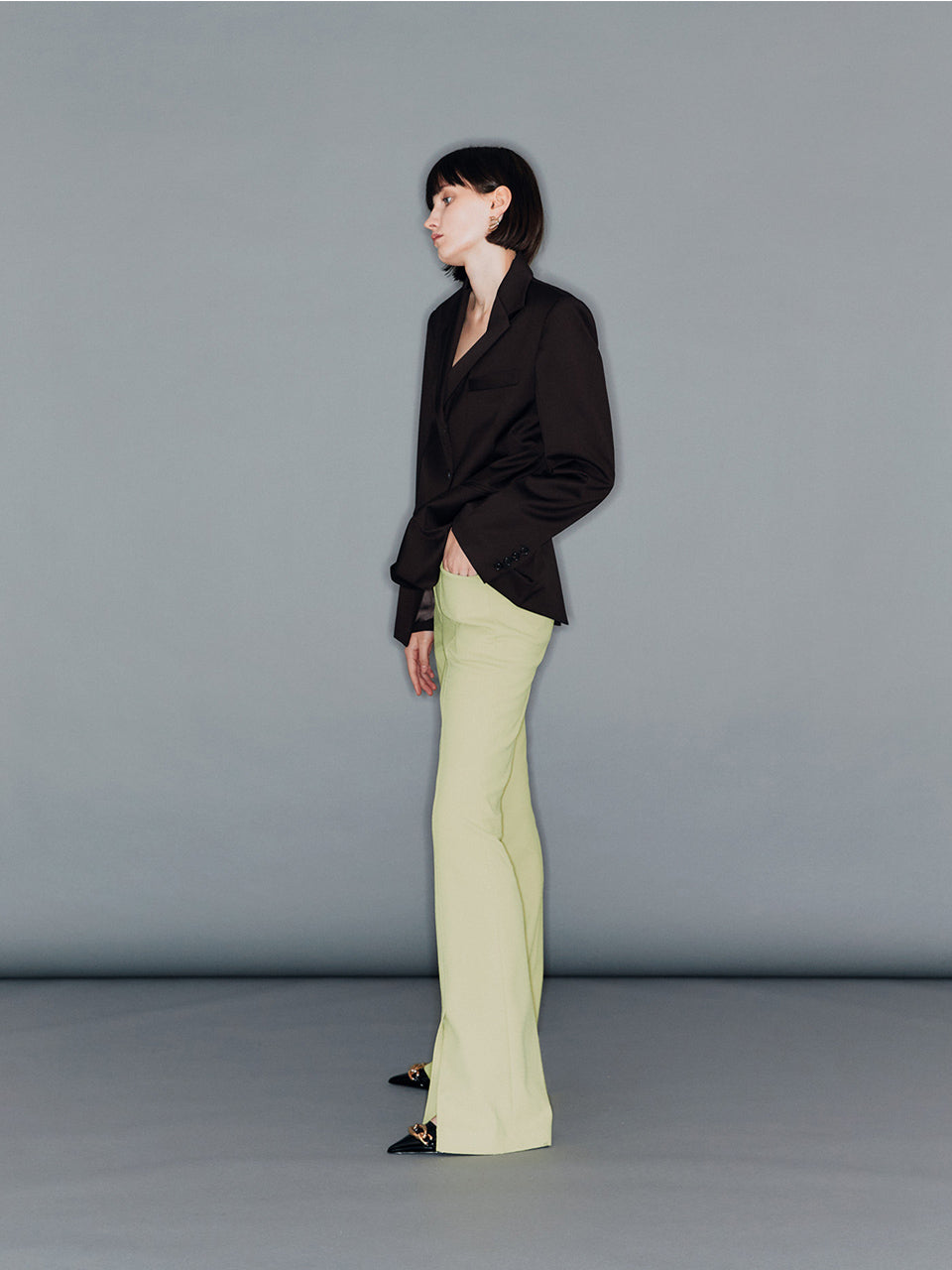 Altair Pressed Jacket 韓国モード ファッション コーデ例 -winter-outfit