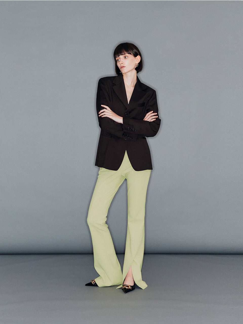 大人韓国ファッション ARIK  きれいめ アウター レディース