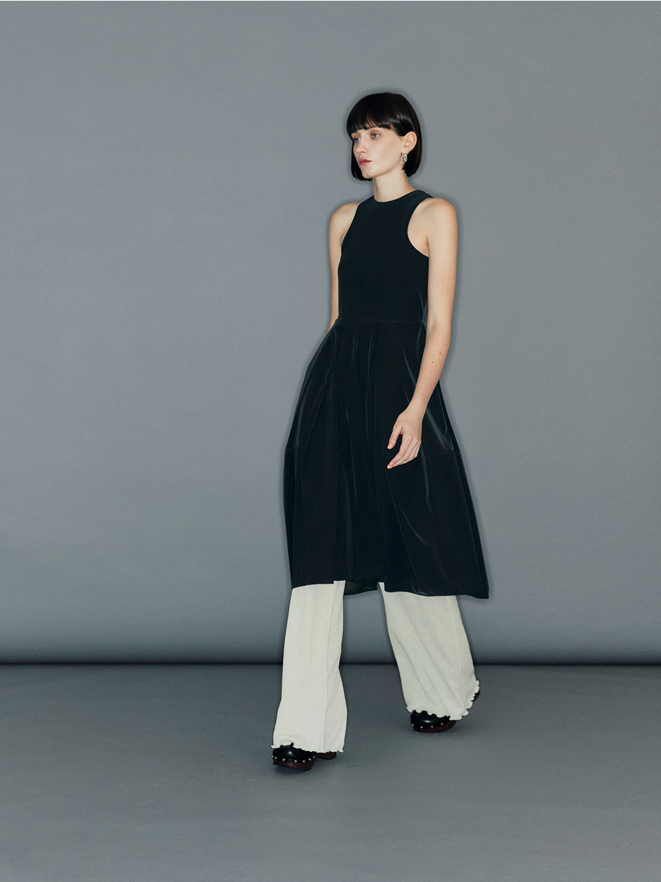 韓国モード ファッション アリク ボリュームドレス