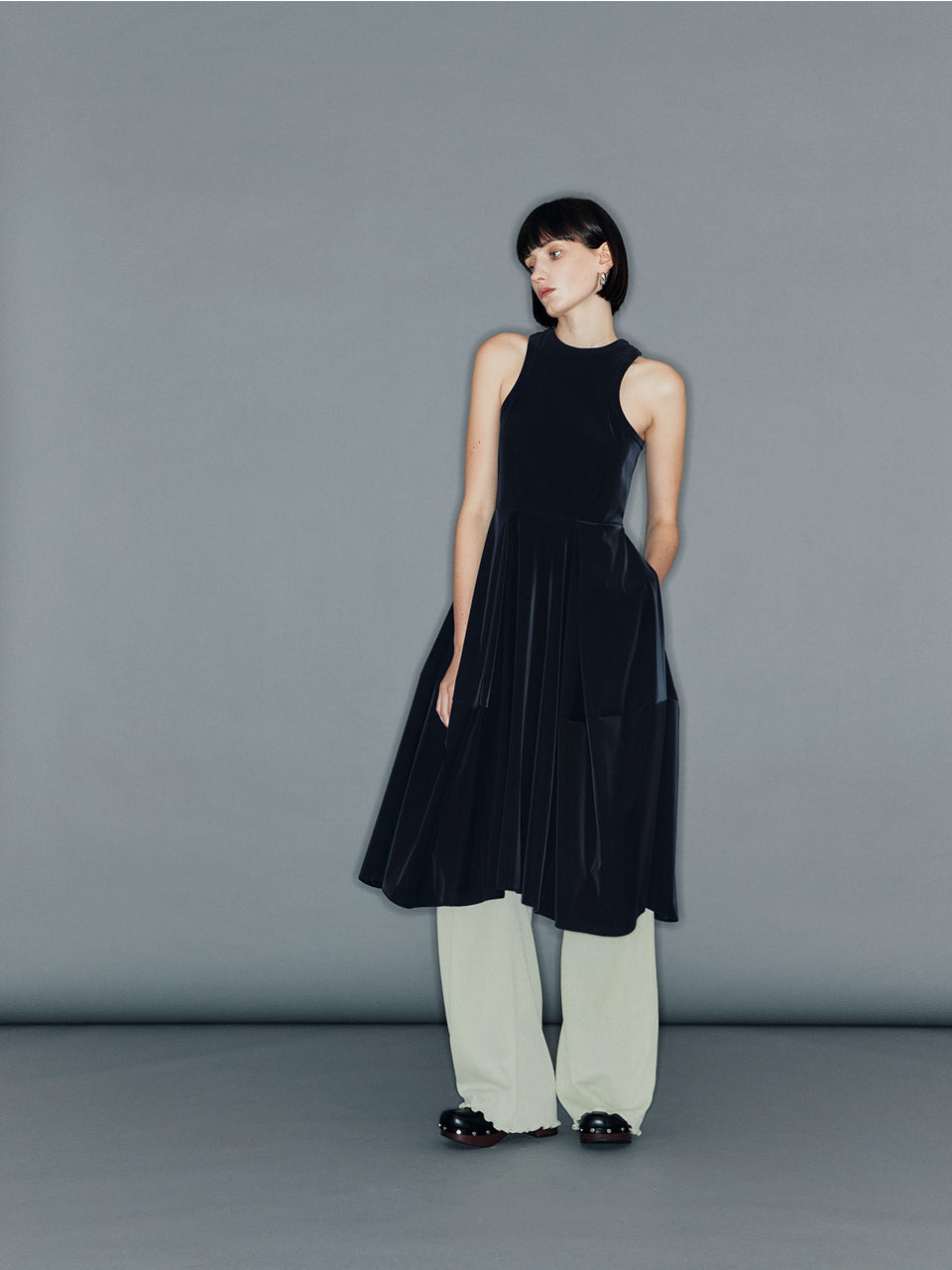 韓国ファッション きれいめ ワンピース ARIK Alya