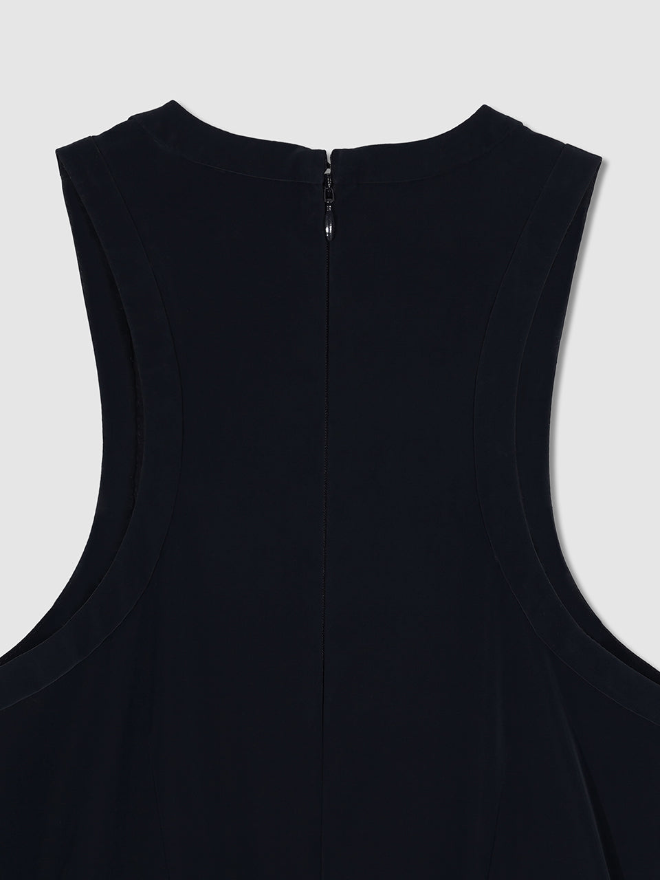 韓国ファッション コーデ ARIK ダークネイビー ドレス