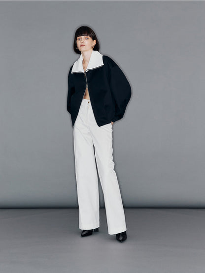 arik アリク アンタレス 白パンツ ツイストストレート 全体画像