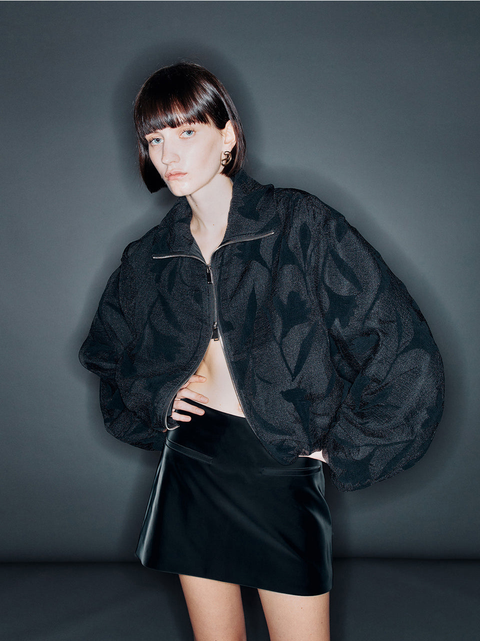 arik guniibuu ジャケット 黒 韓国モード ファッション