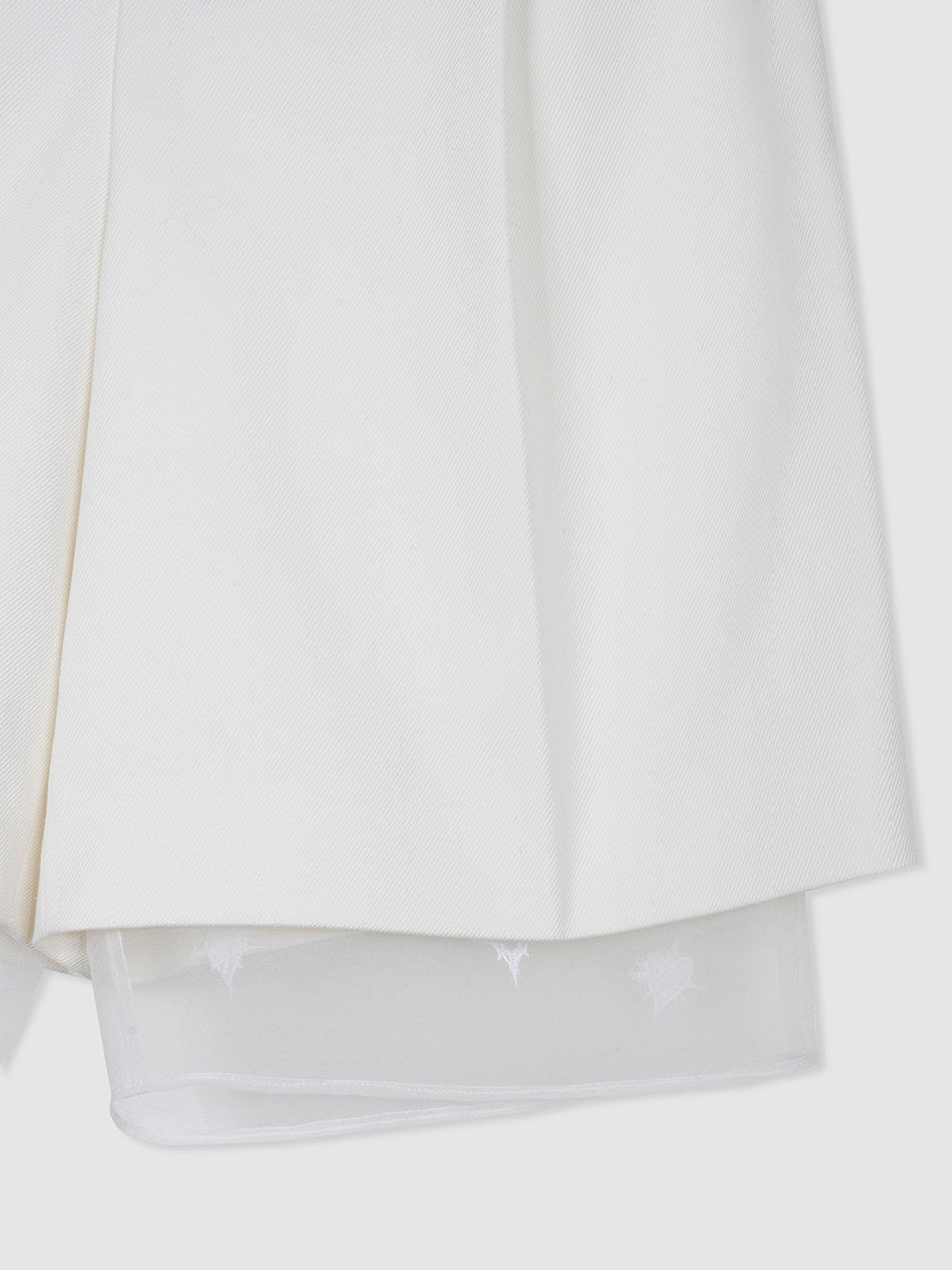 ARIK レイヤードショーツ ホワイト 韓国 レディース トレンド