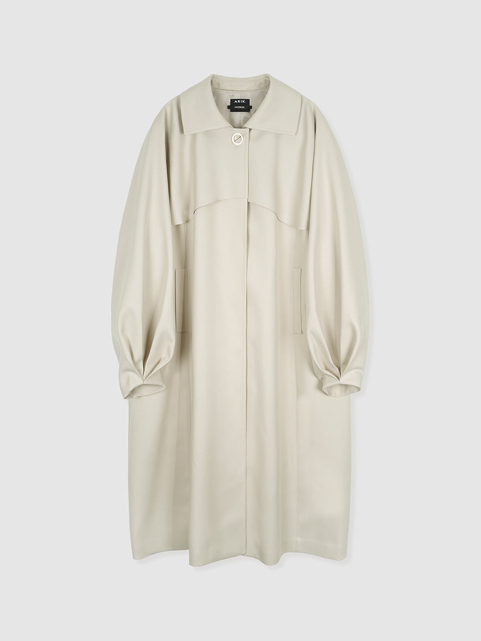 韓国モード ファッション アリク トレンチコート