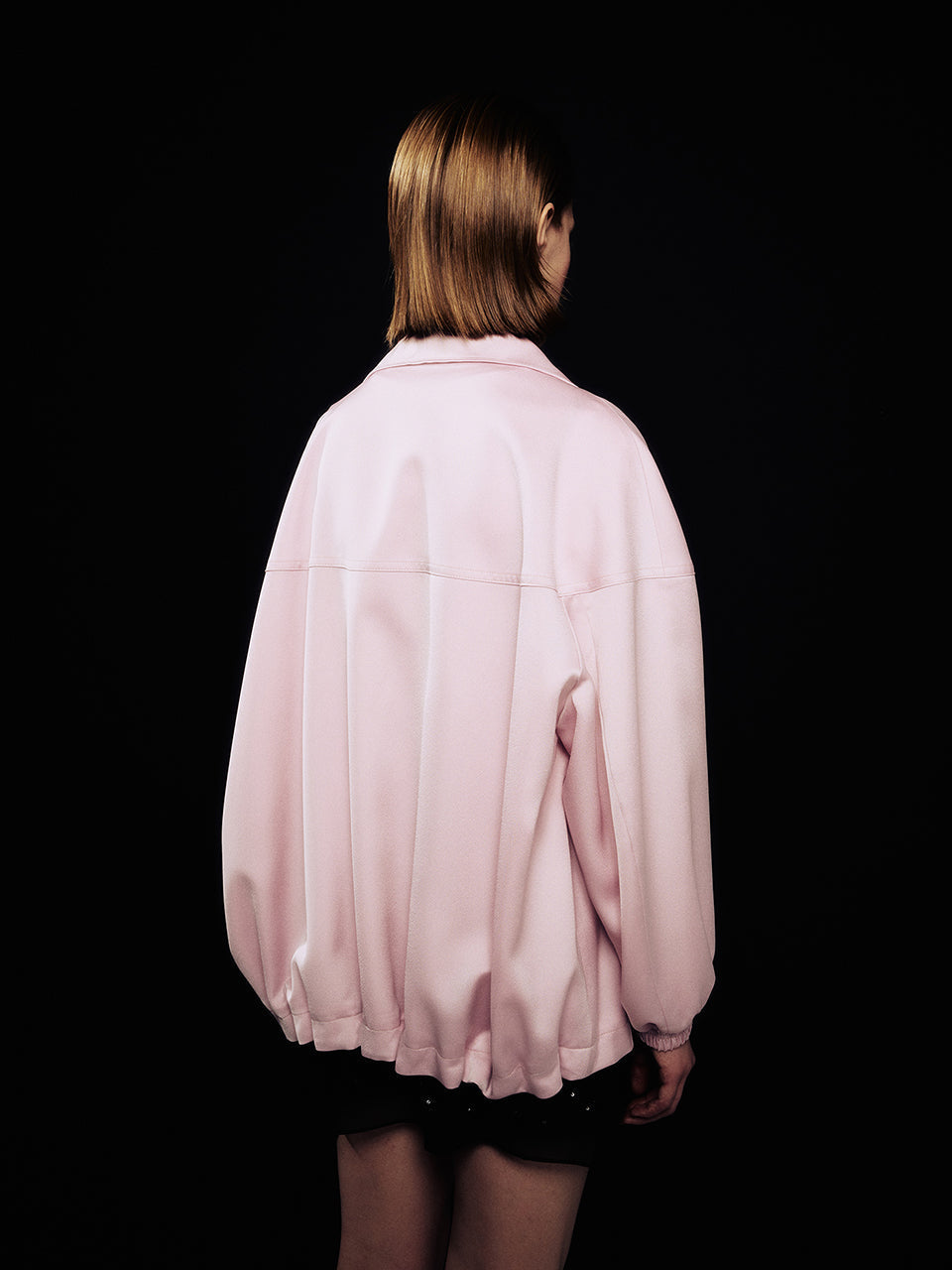 ARIK レディース サテンアウター 韓国ファッション 大人