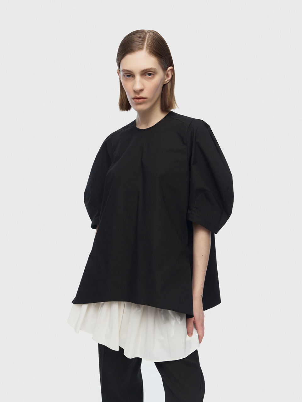 ARIK revati blouse black 韓国モード ファッション