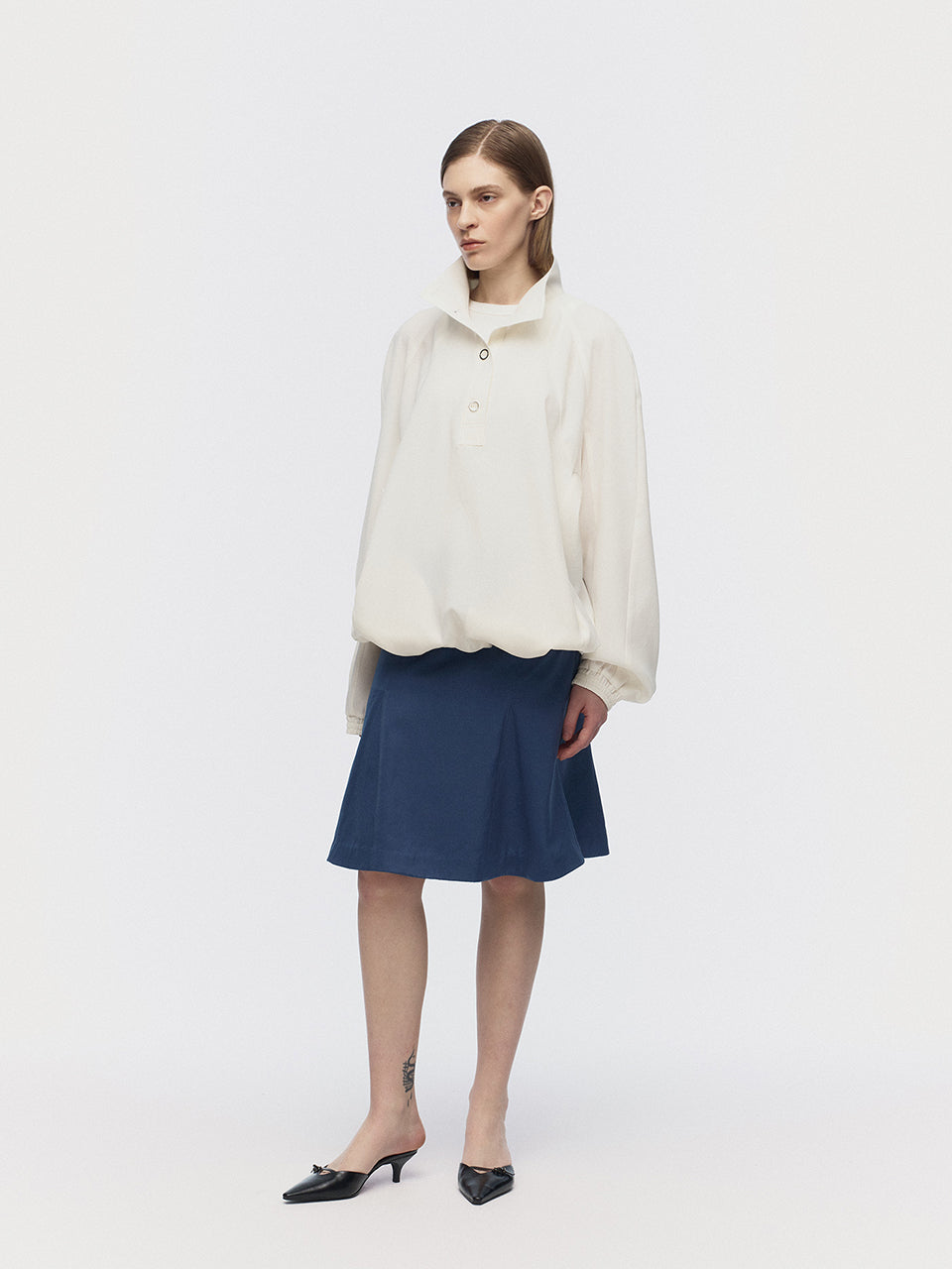 韓国ファッション ARIK ミニマル スカート