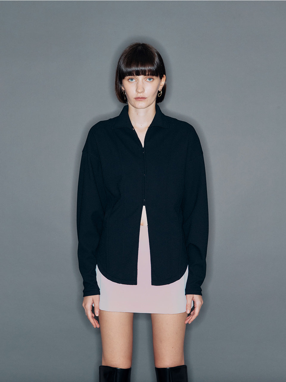 韓国デザイナーズブランド ARIK カーディガン デザイン詳細