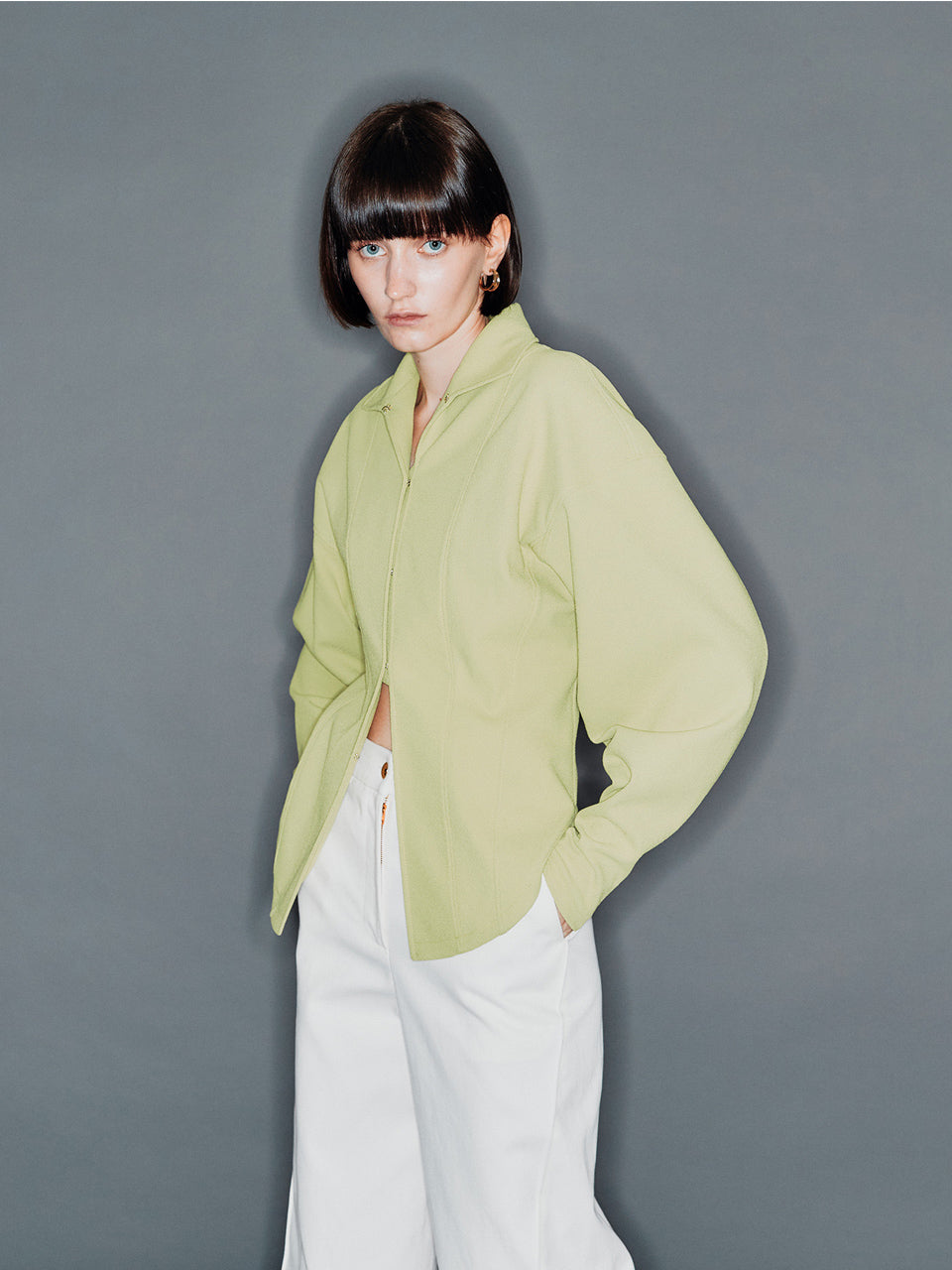 韓国ブランド arik ニットカーディガン 大人コーデ