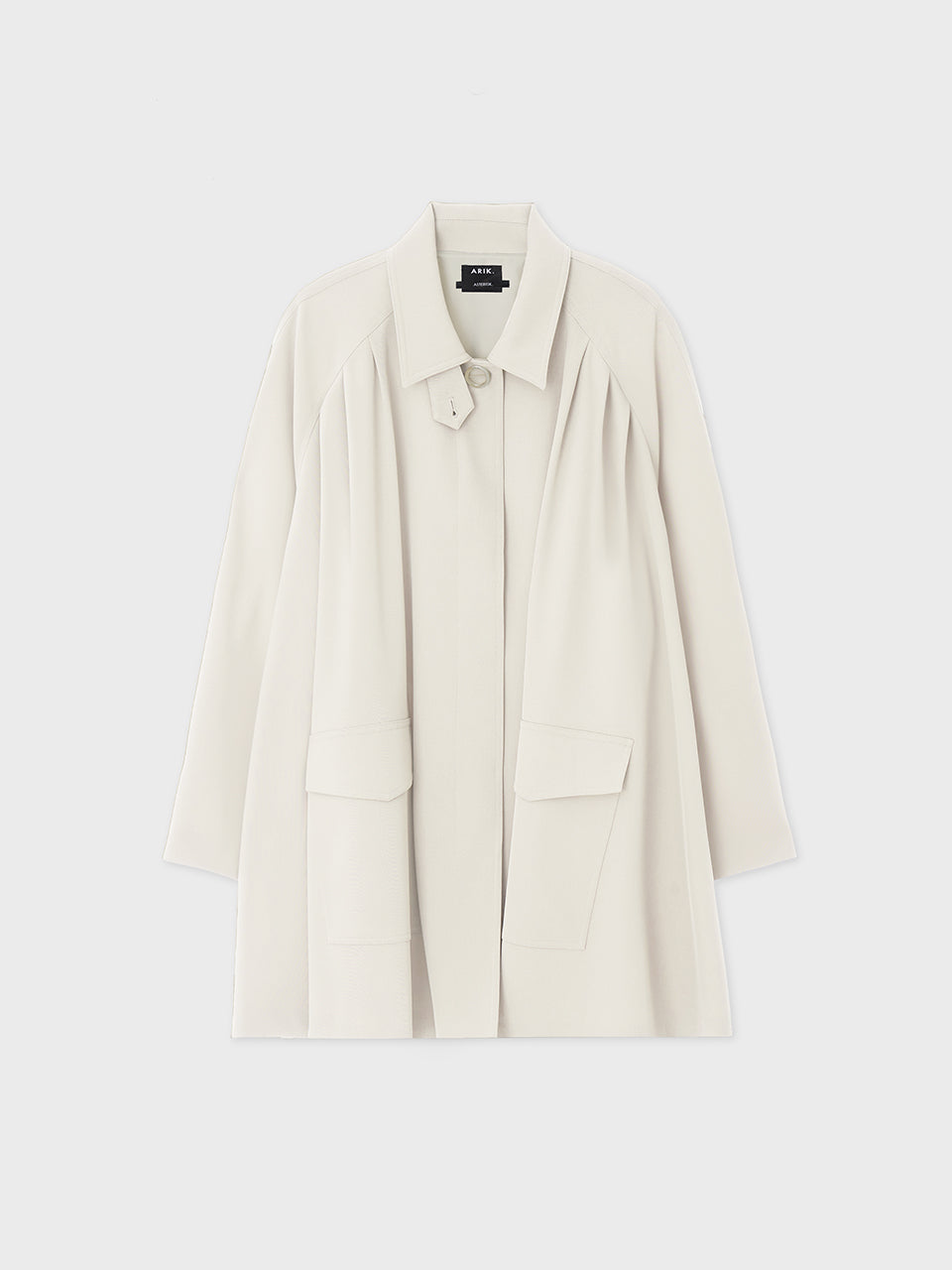 韓国ファッション 大人 ミニマルコート