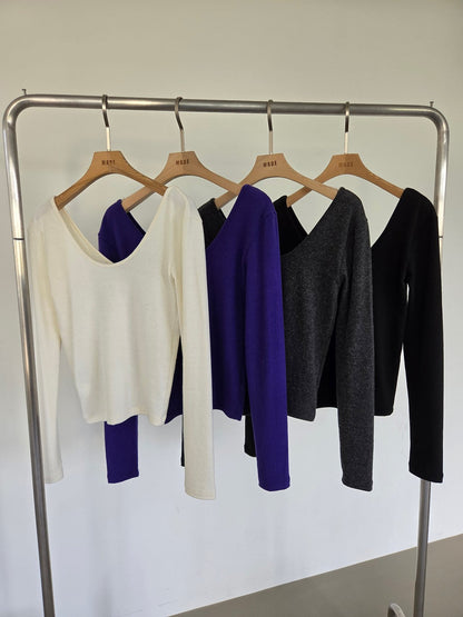 ニットトップス 4色展開