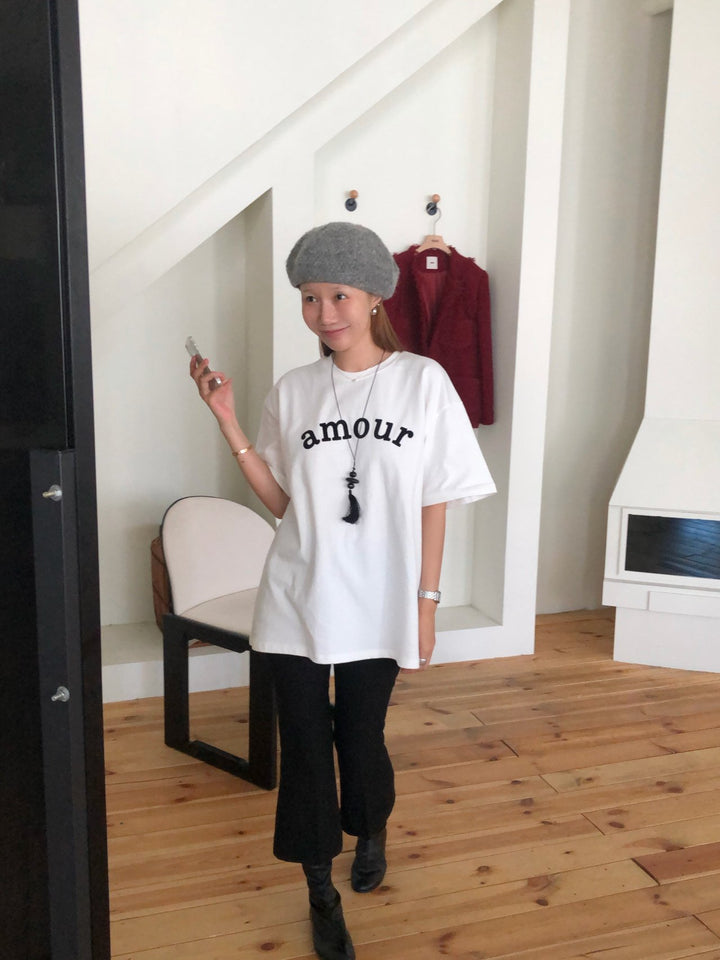 【A MA:DE】Amour T - shirts ( 2color )