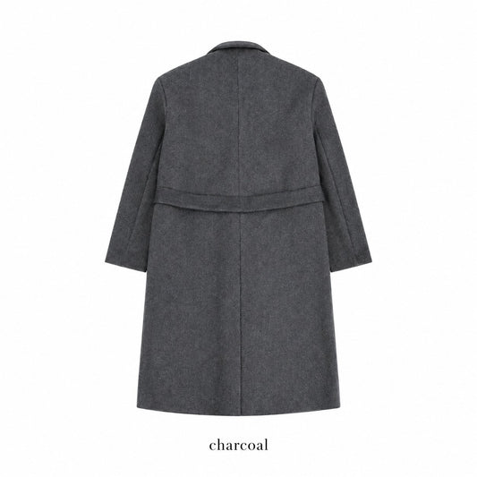 Belted Double-Breasted Coat