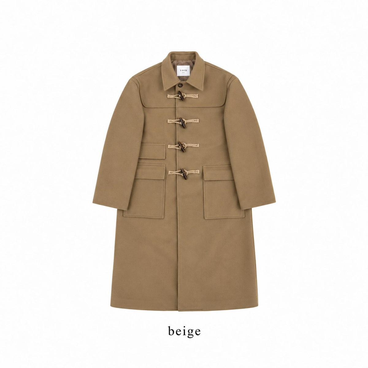 Collar Oversized Duffle Coat