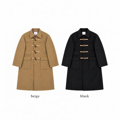 Collar Oversized Duffle Coat