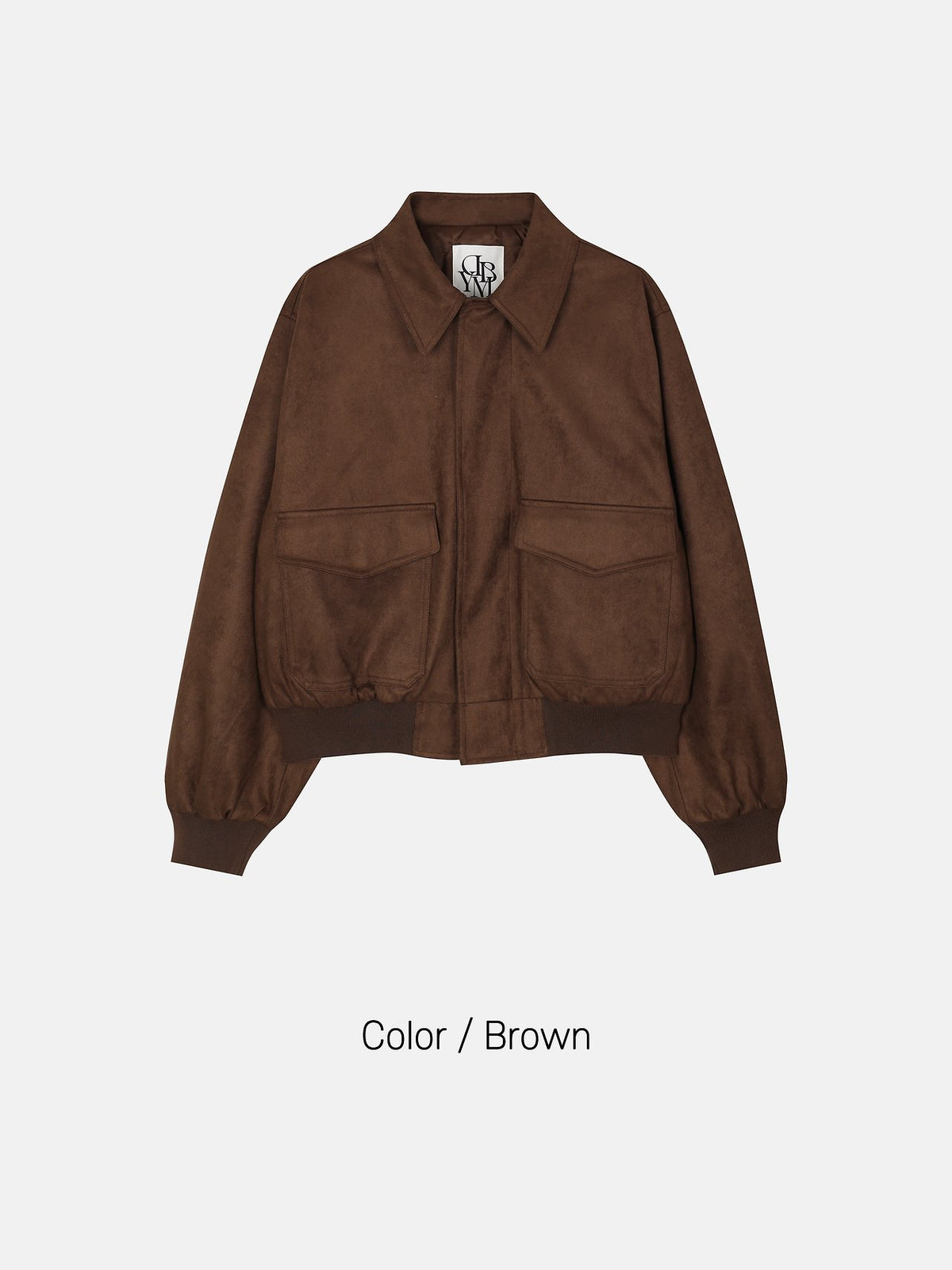 MAGNOLIA A-1 Suede Flight Jacket(BROWN,BLACK) 商品画像2/5