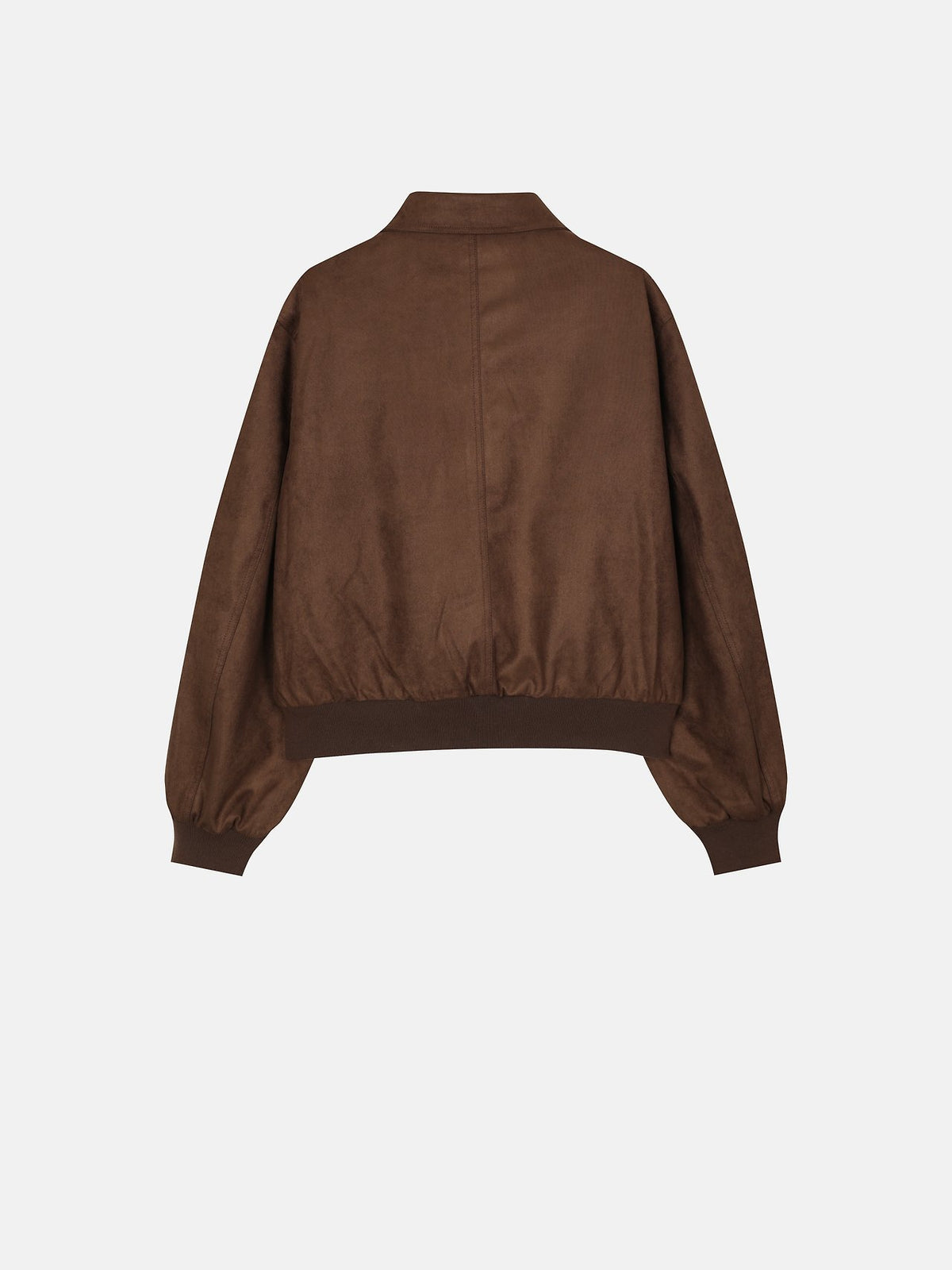 MAGNOLIA A-1 Suede Flight Jacket(BROWN,BLACK) 商品画像3/5