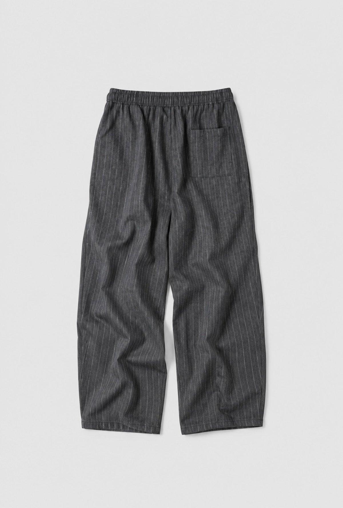 MAGNOLIA Arc Stripe Balloon Pants(GRAY,BLACK) 商品画像3/10