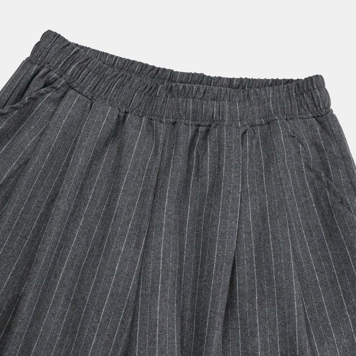 MAGNOLIA Arc Stripe Balloon Pants(GRAY,BLACK) 商品画像5/10
