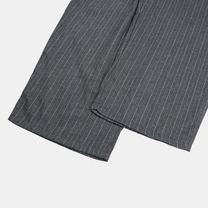 MAGNOLIA Arc Stripe Balloon Pants(GRAY,BLACK) 商品画像8/10