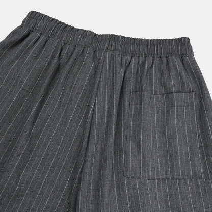 MAGNOLIA Arc Stripe Balloon Pants(GRAY,BLACK) 商品画像9/10