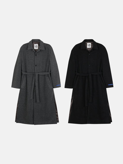 MAGNOLIA Ash Robe Coat(GRAY,CHARCOAL) 商品画像1/5